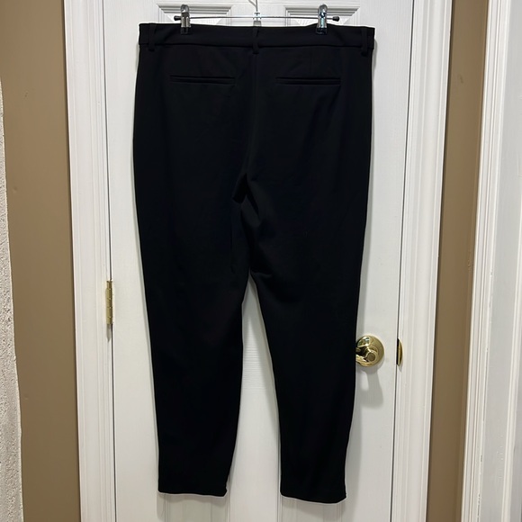 Liverpool Los Angeles Kelsey Ponte Knit Trouser Pants - Black Size 32 / 14 - Picture 3 of 10